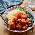 ご飯と相性抜群【ふわとろ卵の鶏チリ丼】