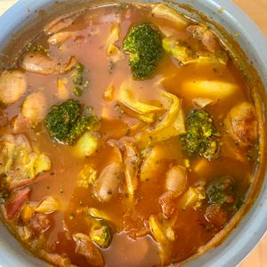 かなてぃの作ってみた!投稿(【カレーミネストローネ】スパイシーで栄養満点！)