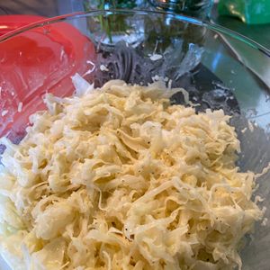 achaccoの作ってみた!投稿(チンして和えるだけ☆【キャベツだけコールスロー】)