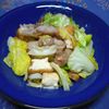 kouの作ってみた!投稿(行列の定食屋さんの🍚豚バラキャベツと厚揚げの旨塩レモン🤩)