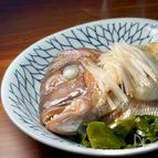 💫鯛アラとわかめのポン酢清蒸魚