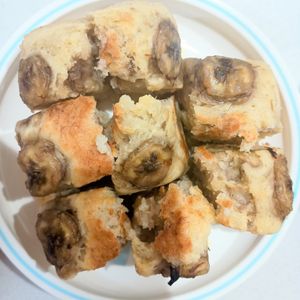 milkの作ってみた!投稿(【材料 3つだけ】卵バター無し！モチふわ豆腐バナナブレッド)