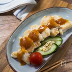 しょうがでさっぱり『鶏むね肉の香味ソースがけ』