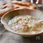 じゃがいもの優しいトロミ【白菜のクリームスープ】