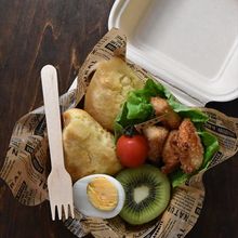【シンプルスコーン弁当】100均紙製ランチボックスで♪