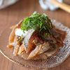 混ぜるだけお刺身アレンジ【ごまあじ】