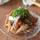 混ぜるだけお刺身アレンジ【ごまあじ】