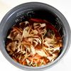 【さば缶で旨みがギュッと】さば味噌炊き込みご飯の工程3