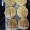 🥯の作ってみた!投稿(毎日食べても太らない　バターオイルなし70分で本格メロンパン)
