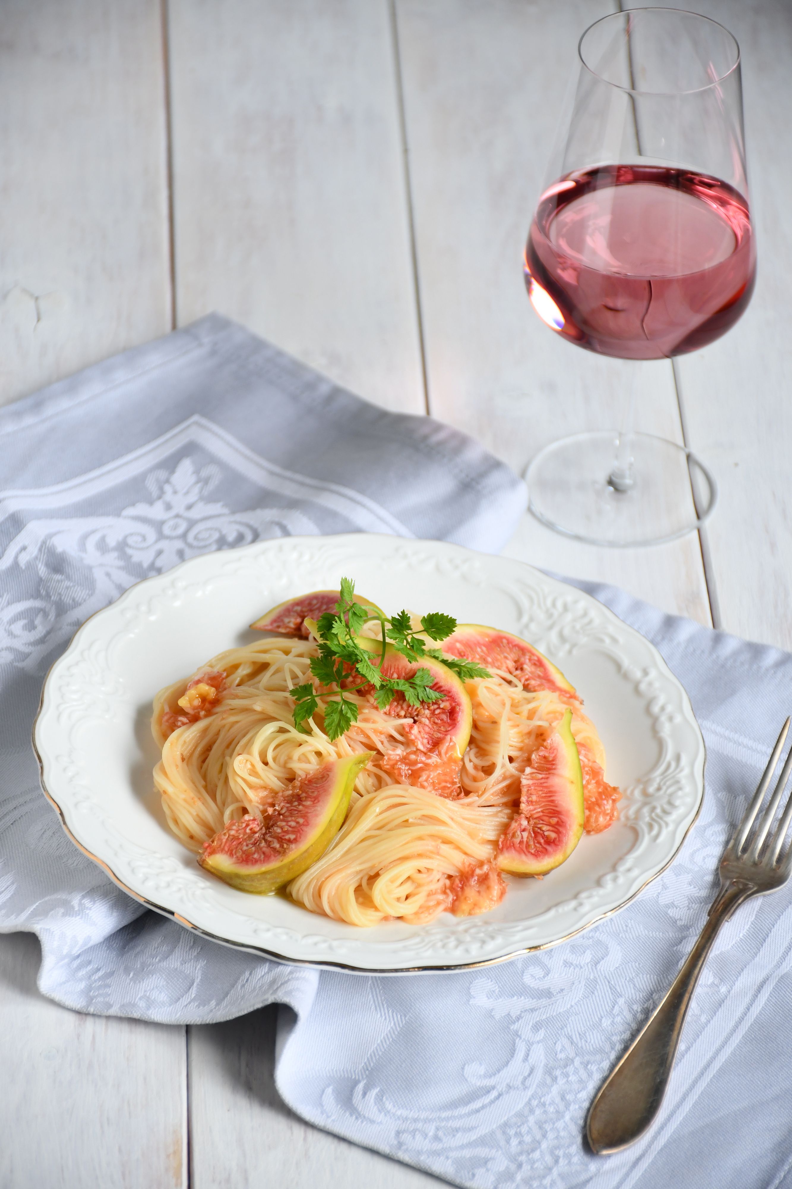 いちじくの冷製パスタ | レシピサイトNadia