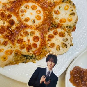 それぞれの作ってみた!投稿(【蓮根と大葉チーズライスピザ】もちっと香ばし!カリッとチーズ)