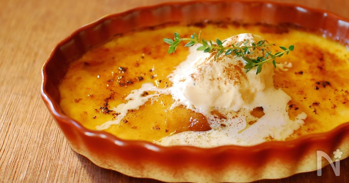 クレームブリュレ大人バニラアイス添え By Kei レシピサイト Nadia ナディア プロの料理家のおいしいレシピ