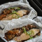 白身魚の紙包み焼き