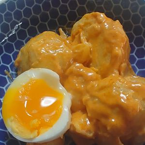 オレンジの作ってみた!投稿(【コチュマヨポテトサラダ】ピリッと旨辛♪あと引く旨さ)