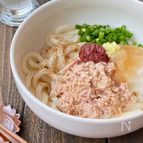 梅ツナぶっかけおろしうどん