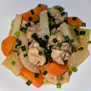 joe sanの作ってみた!投稿(ご飯がすすむ♪【鶏大根の甘辛煮】)