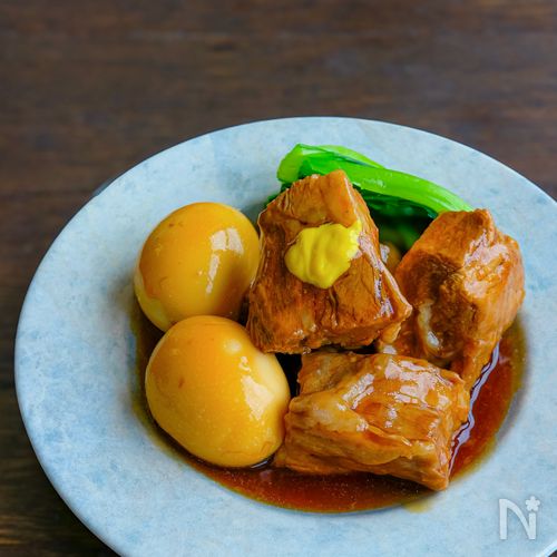 驚くほどやわらかい!*豚肩ロースの角煮*