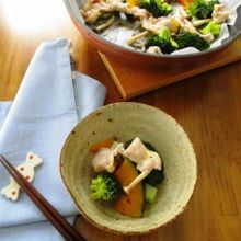 ＊豚肉と野菜のフライパン蒸し＊