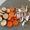 豚と彩り野菜のせいろ蒸し～焙煎香りごまだれ～の工程1