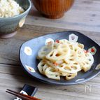 白さ際立つ☆蓮根の金平！【白だしで簡単】