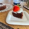 グリーンラテの作ってみた!投稿(バター、生クリーム不使用！定番！ふんわりガトーショコラ！)