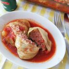 火を使わない☆電子レンジでロールキャベツ