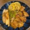 🍳💪の作ってみた!投稿(【チキンときのこのソテー】レモンバター醤油で絶品!)