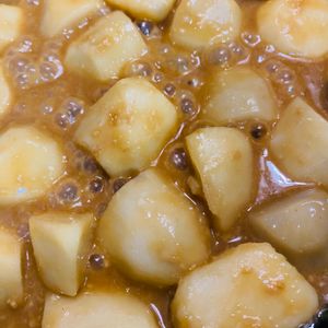 592968の作ってみた!投稿(里芋の味噌煮っ転がし)