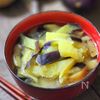 夏野菜を食べる♪茄子とじゃがいもの味噌汁の工程3