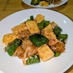 joe sanの作ってみた!投稿(豆腐とピーマン《和風～な♡チャンプルー》)