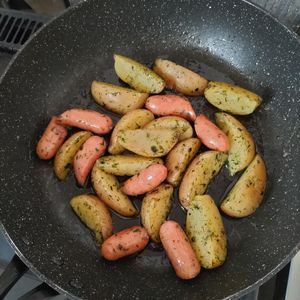 KUMIKOの作ってみた!投稿(お箸が止まらない！みんな大好き【和風のり塩ジャーマンポテト】)