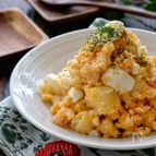 和えるだけ！＊ゆで卵と明太子とクリームチーズのポテトサラダ＊