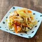 〔白菜と人参の塩昆布和え〕揉むだけ簡単！お弁当にも◎