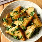 レンジで5分！【お魚厚揚げのにらダレ和え】ご飯すすむ♪