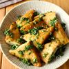 レンジで5分!【お魚厚揚げのにらダレ和え】ご飯すすむ♪