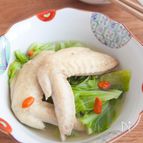 手羽先とキャベツの白だしさっと煮