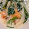 1520927の作ってみた!投稿(＼簡単ホワイトソースで／甘塩鮭とほうれん草のクリーム煮)