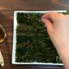 一瞬でパリッ♡超カンタン！手作り韓国風海苔の工程2