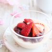 調理時間5分！桜餅風豆乳プリン