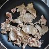 材料2つ☆豚こまキャベツの簡単回鍋肉。の工程3