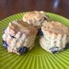 こむぎの作ってみた!投稿(ブルーベリースコーン#冷凍ブルーベリー＃おやつ#朝食)