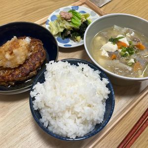 お腹空いたねこの作ってみた!投稿(【我が家の豆腐ハンバーグ】絶品！！なのにヘルシー)