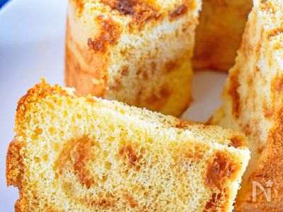 マーブルキャラメルシフォンケーキ By 簡単料理研究家 服部みどり レシピサイト Nadia ナディア プロの料理家のおいしいレシピ