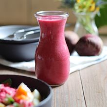 【ビーツのドレッシング】野菜を食べる感覚でたっぷりと