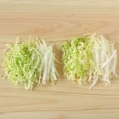 白菜のせん切り