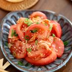 【3分で完成！】トマトのキムチ和え
