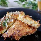 【冷凍チャーハン アレンジ】カリッ＆モチ！炒飯お好み焼き