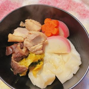 あーちゃん·͜· ♡の作ってみた!投稿(【白だしで作るお雑煮】旨味たっぷり♡お出汁がおいしい!!)