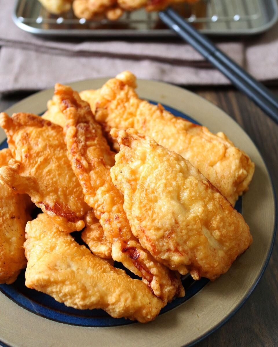 フライパンで簡単【とり天】鶏むね肉でもサクッとジューシー♪ | レシピサイトNadia