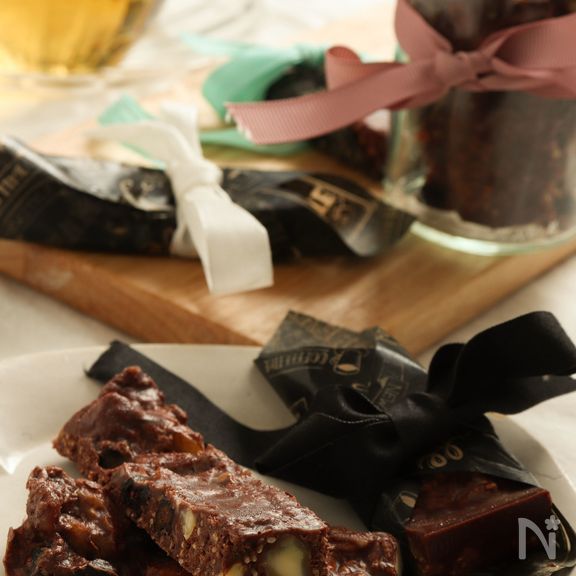 ココナッツオイルで作る。チョコレートバー